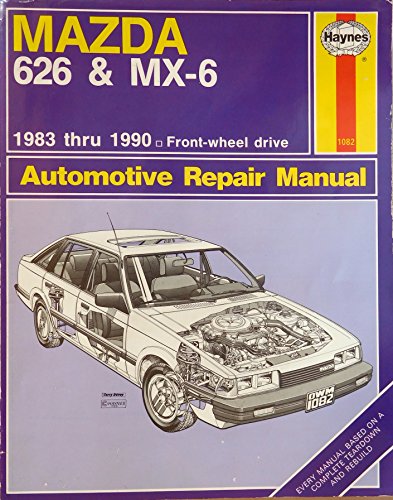 Stock image for Mazda 626 and MX-6 Automotive Repair Manual. 1983 thru 1990. Front-Wheel Drive for sale by Bingo Used Books