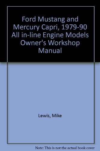 Beispielbild fr Ford Mustang & Mercury Capri Automotive Repair Manual zum Verkauf von Sessions Book Sales