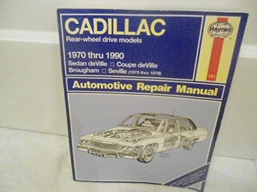 Stock image for Cadillac Rwd Automotive Repair Manual (Haynes Automotive Repair Manuals Series) for sale by HPB-Diamond