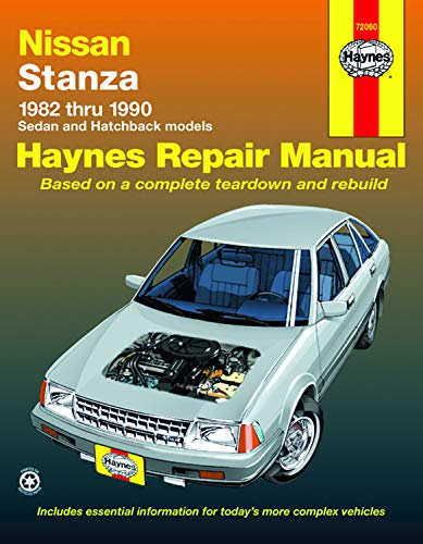 Beispielbild fr Nissan Stanza (82-90) Haynes Repair Manual zum Verkauf von Wonder Book