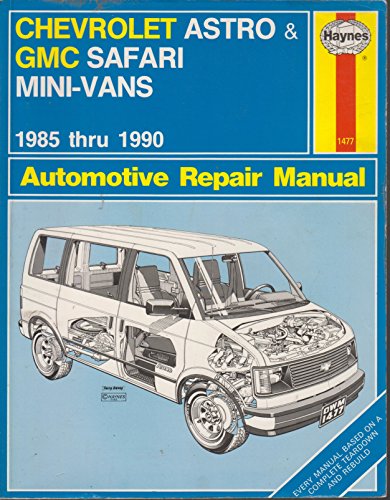 9781850107033: Chevrolet Astro and G.M.C.Safari Mini-vans 1985-90 Automotive Repair Manual