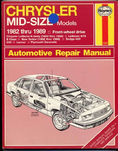 Beispielbild fr Chrysler mid-size front wheel drive: Automotive repair manual (Haynes automotive repair manual series) zum Verkauf von Half Price Books Inc.