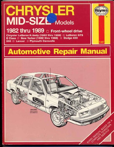 Stock image for Chrysler mid-size front wheel drive: Automotive repair manual (Haynes automotive repair manual series) for sale by Wonder Book