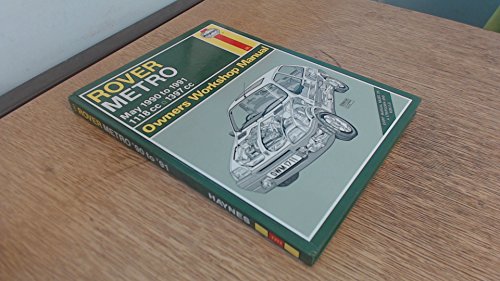 9781850107118: Rover Metro 1990-91 Owner's Workshop Manual (Service & repair manuals)