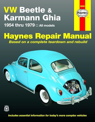 9781850107293: Vw Beetle & Karmann Ghia Automotive Repair Manual