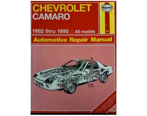 Stock image for Chevrolet Camaro 1982-90 All Models Automotive Repair Manual for sale by Ergodebooks