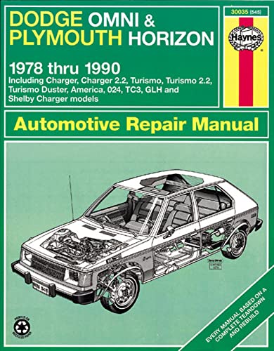 Dodge Omni and Plymouth Horizon, 1978-1990 (Haynes Manuals)