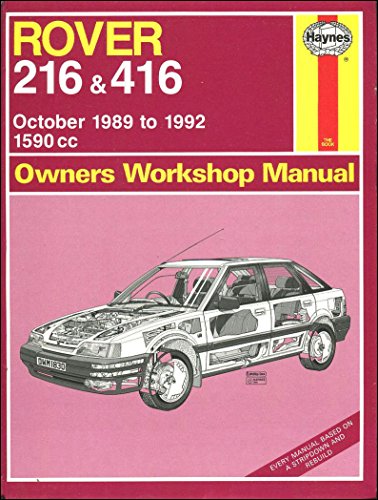 9781850108306: Manual Rover 216 and 416