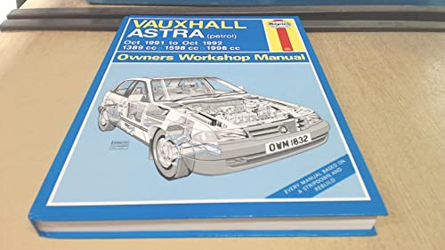 Stock image for Vauxhall Astra ('91-'92) Owner's Workshop Manual (Service & repair manuals) for sale by Goldstone Books