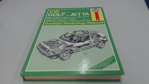 Volkswagen Golf & Jetta Mk 2 (Mar '84 to '92) (Service and Repair Manuals) (9781850108597) by [???]