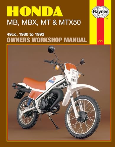 Beispielbild fr Honda MB, MBX, MT and MTX50 Owner's Workshop Manual (Motorcycle Manuals) zum Verkauf von Monster Bookshop