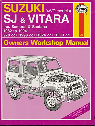 Suzuki SJ Series, Samurai & Vitara ('82 to '94) (Service and Repair Manuals) (9781850109426) by Bob Henderson; A.K. Legg