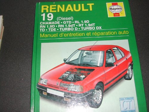 9781850109501: Renault 19 Diesel (French service & repair manuals)
