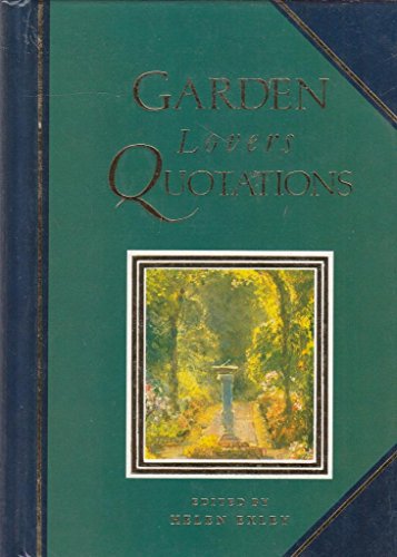 Imagen de archivo de Garden Lover's Quotations a la venta por WorldofBooks