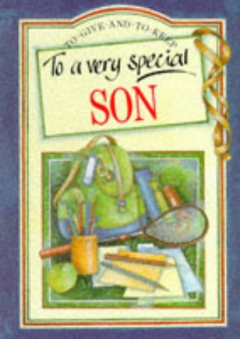 Beispielbild fr To a Very Special Son zum Verkauf von Better World Books