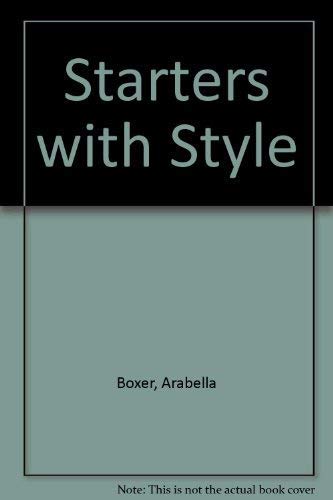 Imagen de archivo de Starters with Style a la venta por WorldofBooks