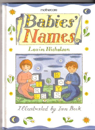 Beispielbild fr Babies Names zum Verkauf von Reuseabook