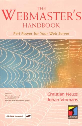 9781850322535: The Webmaster'S Book. Perl Power For Your Web Server, Avec Cd-Rom