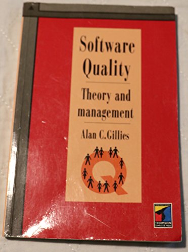 Beispielbild fr Software Quality: Theory and Management zum Verkauf von AwesomeBooks