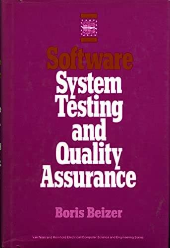 Imagen de archivo de Software System Testing and Quality Assurance a la venta por ThriftBooks-Atlanta