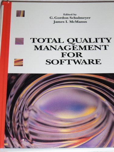 9781850328360: Total Quality Management for Software