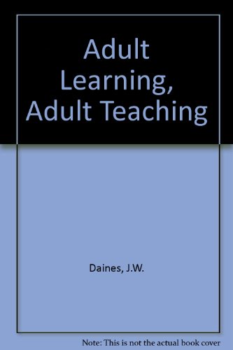 9781850410713: Adult Learning, Adult Teaching