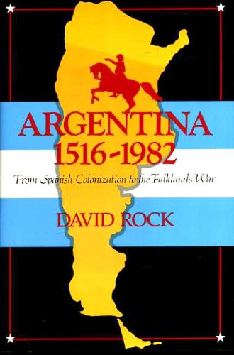 9781850430131: Argentina, 1516-1982: From Spanish Colonization to the Falklands War