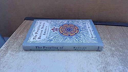 THE PEOPLING OF BRITISH NORTH AMERICA. AN INTRODUCTION