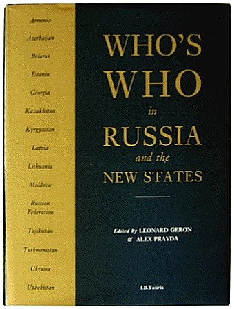 Beispielbild fr Who's Who in Russia and the New States zum Verkauf von Yes Books