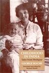 Imagen de archivo de Childhood in India: Tales from Sholapur a la venta por More Than Words