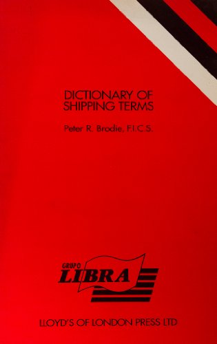 9781850440697: Dictionary of Shipping Terms