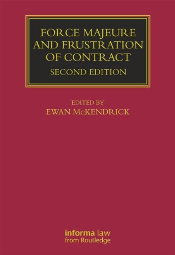 9781850448198: Force Majeure and Frustration of Contract (Lloyd's Commercial Law Library)