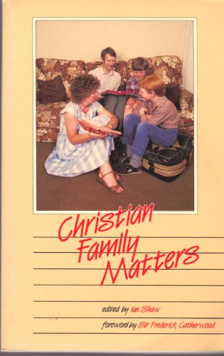 Imagen de archivo de Christian Family Matters a la venta por WorldofBooks