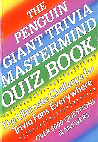 Stock image for The Penguin Giant Trivia Mastermind Quiz Book for sale by AwesomeBooks