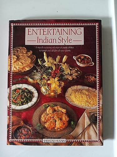 Imagen de archivo de Entertaining Indian Style a la venta por Wonder Book