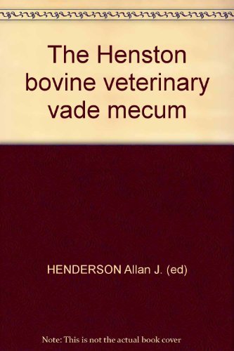 9781850540939: The Henston bovine veterinary vade mecum