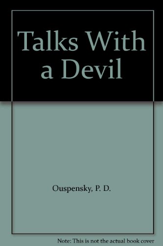 9781850630968: Talks With a Devil