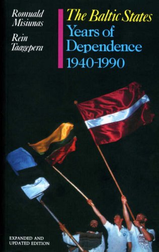 Imagen de archivo de The Baltic States: The Years of Dependence, 1940-90 a la venta por WorldofBooks