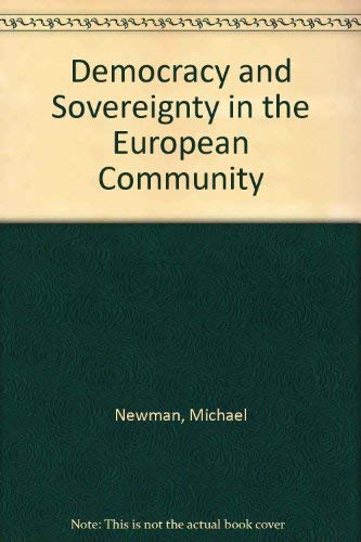 Stock image for Democracy and Sovereignty in the European Community for sale by WorldofBooks