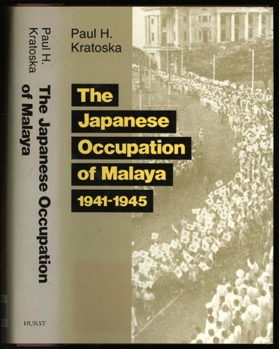 Stock image for THE JAPANESE OCCUPATION OF MALAYA 1941 - 1945. A Social and Economic History. for sale by Sainsbury's Books Pty. Ltd.