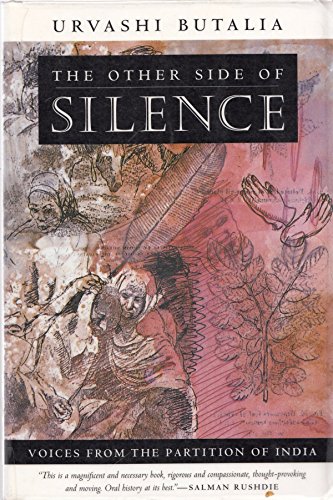 Beispielbild fr The Other Side of Silence: Voices from the Partition of India zum Verkauf von WorldofBooks