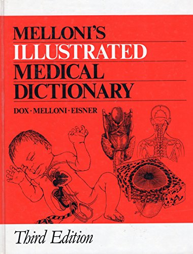 Imagen de archivo de Melloni's Illustrated Medical Dictionary, Third Edition a la venta por HPB-Red