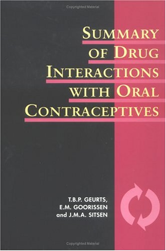 Beispielbild fr Summary of Drug Interactions with Oral Contraceptives zum Verkauf von Better World Books