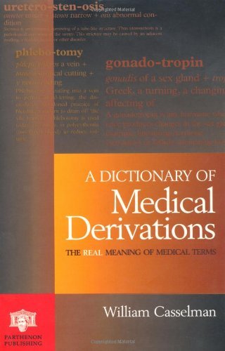 9781850707714: A Dictionary of Medical Derivations: The Real Meaning of Medical Terms