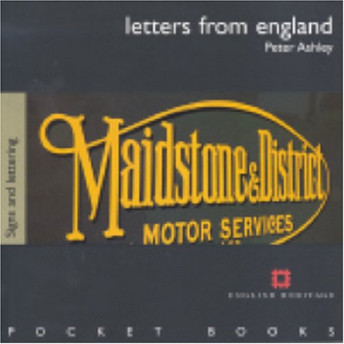9781850749127: Letters from England: Traditional Lettering