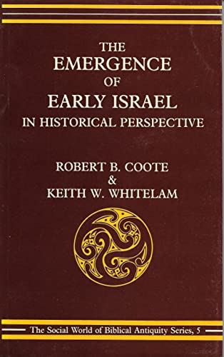 Stock image for Emergence of Early Israel in Historical Perspective for sale by 4 THE WORLD RESOURCE DISTRIBUTORS