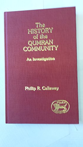 Beispielbild fr History of the Qumran Community zum Verkauf von Better World Books