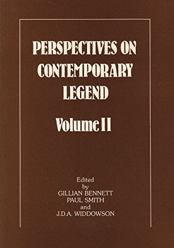 Stock image for Perspectives on Contemporary Legend - Volume II (CECTAL Conference Papers Series - No 5) (v. 2) for sale by Basement Seller 101