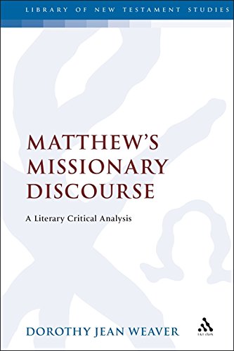 9781850752325: Matthews Missionary Discourse a Literary Critical Analysis: 38