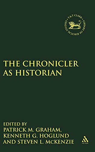 Imagen de archivo de Chronicler as Historian (Journal for the Study of the Old Testament Supplement) a la venta por Prominent Books